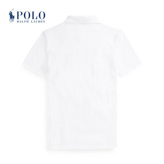 Ralph Lauren/拉夫劳伦男装 2020年夏季小熊图案Polo衫12426 100-白色 XL