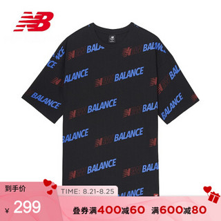 New Balance NB官方2020新款男款AMT03302  T恤 BK AMT03302 L