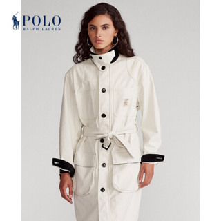 Ralph Lauren/拉夫劳伦女装 2020年秋季帆布风衣21703 101-白色 XS