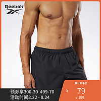 Reebok锐步运动健身男子夏季短裤BW BASIC BOXER训练短裤DU4017