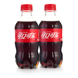 Coca-Cola 可口可乐 可乐碳酸饮料  300ml*12瓶*2提