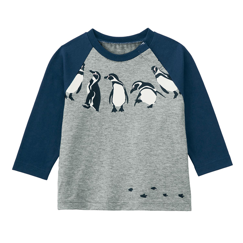 SENSHUKAI 千趣会 男宝宝纯棉印花长袖T恤 F26769