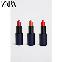 ZARA新款 女士 口红 三色哑光唇膏套装 20080102999
