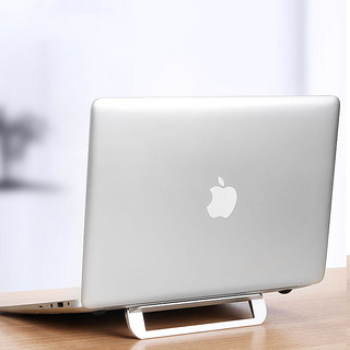 笔记本支架铝合金超薄隐形折叠Air桌面增高粘贴式适用MacBook 13寸苹果15英寸16寸电脑便携桌上垫高散热底座