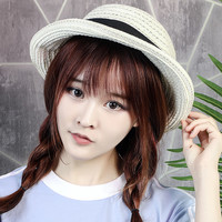 hatson帽子女帽2020夏季新款韩版时尚潮流休闲帽户外旅游遮阳盆帽