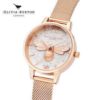 【天猫预售】OliviaBurton满天星手表女士 OB小蜜蜂石英腕表正品
