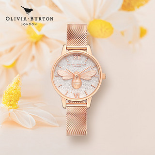 【天猫预售】OliviaBurton满天星手表女士 OB小蜜蜂石英腕表正品