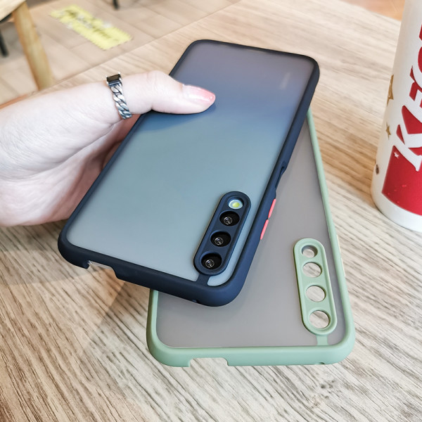 华为荣耀9x手机壳夏天新款荣耀9x透明磨砂硅胶保护套hlkal00超薄全包