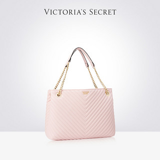 维多利亚的秘密粉色手提包斜挎链条便携个性时尚大容量女