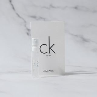 卡尔文·克莱 Calvin Klein CK ONE系列 卡雷优试管中性香水套装 1.2ml*8