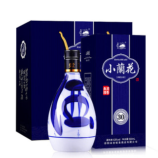 北国风光 小兰花 清香典雅 53%vol 清香型白酒 500ml*6瓶 礼盒装