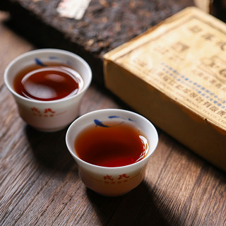 2007年勐库戎氏普洱茶砖茶 熟茶 250克