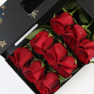 thebeast野兽派枪炮玫瑰花9支鲜花速递生日情人节花束七夕礼物