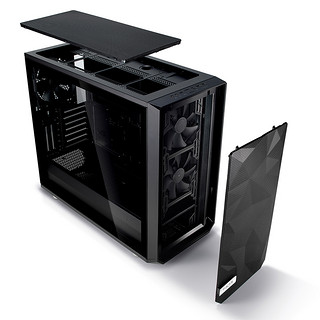 Fractal Design 分形工艺 Meshify S2 ATX机箱 半侧透 黑色