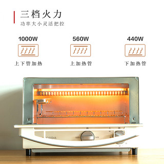 日本IRIS爱丽思丝ricopa烘焙小型烤箱台式迷你全自动多功能家用