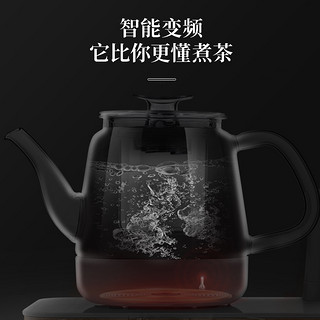鸣盏抽水式电热水壶烧水保温一体底部自动上水玻璃煮泡茶壶大容量