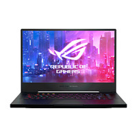 ROG 玩家国度 幻15 15.6英寸 游戏本 影黑（酷睿i7-9750H、GTX 1660Ti 6G、16GB、512GB SSD、1080P、IPS、144Hz、GU502G）