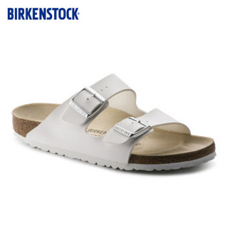 BIRKENSTOCK软木拖鞋男女同款进口时尚凉鞋拖鞋女Arizona系列 女款白色 39