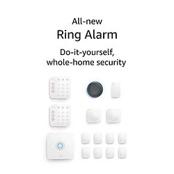 Ring 家庭安保系统14件套 第二代 + Echo Dot第三代套装