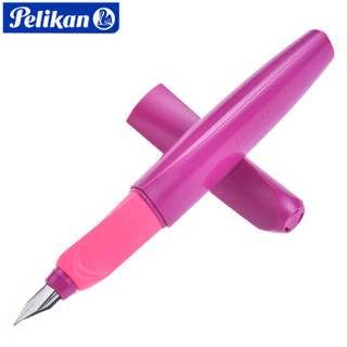 百利金Pelikan P457彩色学生钢笔矫正握姿标配墨囊使用霓虹紫EF