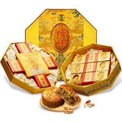 全聚德 仿膳 盛世中秋月饼礼盒14饼1800g 大月饼 中秋礼品送礼高档礼盒