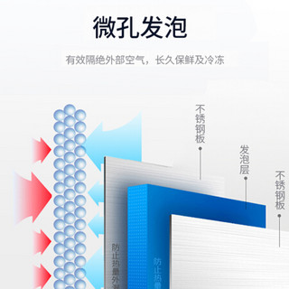 新飞（Frestec）1.2米 全冷藏保鲜工作台厨房冷柜 不锈钢操作台 平台冰箱TCF-1.2CXD