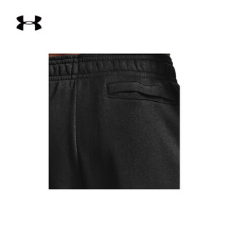安德玛官方UA Rival男子抓绒运动长裤Under Armour1357129 黑色001 XXL
