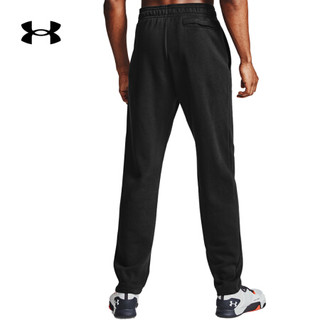安德玛官方UA Rival男子抓绒运动长裤Under Armour1357129 黑色001 XXL
