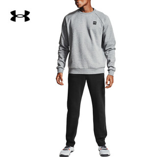安德玛官方UA Rival男子抓绒运动长裤Under Armour1357129 黑色001 XXL