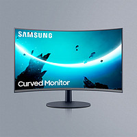 SAMSUNG 三星 C24T550FDC 23.6英寸曲面显示器（1080p、1000R、FreeSync）