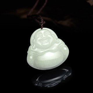 【天然A货翡翠】周大福珠宝首饰翡翠玉石系列吊坠