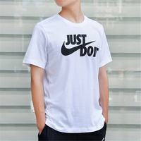 NIKE耐克男装短袖T恤经典LOGO跑步休闲运动服