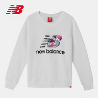 New Balance NB官方女款针织上衣AWT93592圆领休闲套头卫衣 WT AWT93592 L