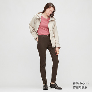 UNIQLO 优衣库 女士高弹力紧身直筒长裤429114