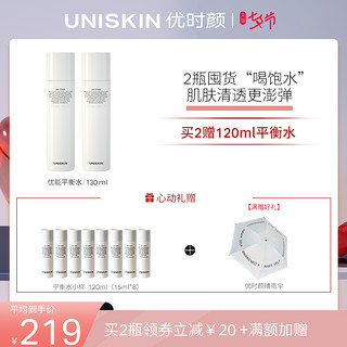 UNISKIN优时颜爽肤水优能平衡水化妆水补水保湿