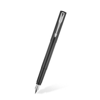 PARKER 派克 威雅系列 XL经典黑白夹钢笔/墨水笔 F尖