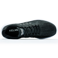 KELME/卡尔美夏季新款运动鞋男透气轻质低帮跑步鞋6681202 酷炫黑 42.5