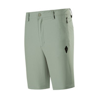 诺诗兰春夏户外男式弹力防泼水短裤 GQ085167 石青色 M