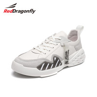 红蜻蜓 RED DRAGONFLY男鞋2020秋季新款厚底潮流老爹鞋男运动透气百搭休闲男鞋