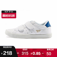 Onitsuka Tiger鬼塚虎中童鞋魔术贴小白鞋LAWNSHIP PS 1184A026-103 白色 34.5