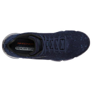 SKECHERS斯凯奇男鞋系带梭织日常鞋休闲鞋52570 NAVY / BLACK 7