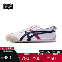 Onitsuka Tiger鬼塚虎运动休闲鞋男女鞋经典复古 MEXICO 66 THL7C2-A 白色/月光蓝 44