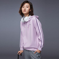 诺诗兰秋冬户外女士时尚修身衣 运动休闲卫衣 GL082624 熏衣紫色 S