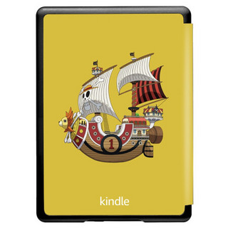 kindle Paperwhite系列 Paperwhite 第四代 6英寸墨水屏电子书阅读器 8GB 玉青色+航海王保护套 路飞太郎套装