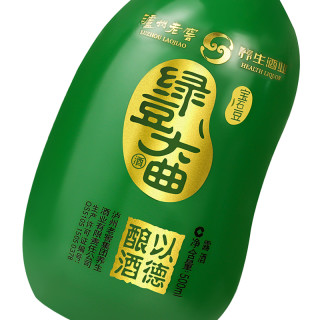 【泸州老窖】绿豆大曲露酒养生白酒宝石豆51.8度500ml单瓶礼盒装
