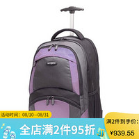 新秀丽(Samsonite)双肩包商务旅行双肩背包拉杆包19寸17878囤 Lavender and Black(仓)