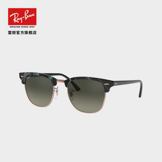 RayBan 雷朋太阳镜男款派对达人系列渐变板材轻质半框舒适ORB3016 125571灰色斑点绿色镜框灰色渐变镜片  【定制单拍不发，镜片需另拍】尺寸51