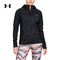 安德玛官方 UA 女子 运动夹克 Under Armour-1344445 黑色001 M