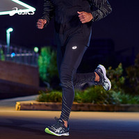 ASICS/亚瑟士 2020春夏反光夜视运动裤 男式NIGHT TRACK反光跑步紧身裤 黑色 S