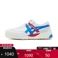 Onitsuka Tiger鬼塚虎运动休闲鞋男女鞋厚底老爹鞋DELEGATION EX 白色 41.5